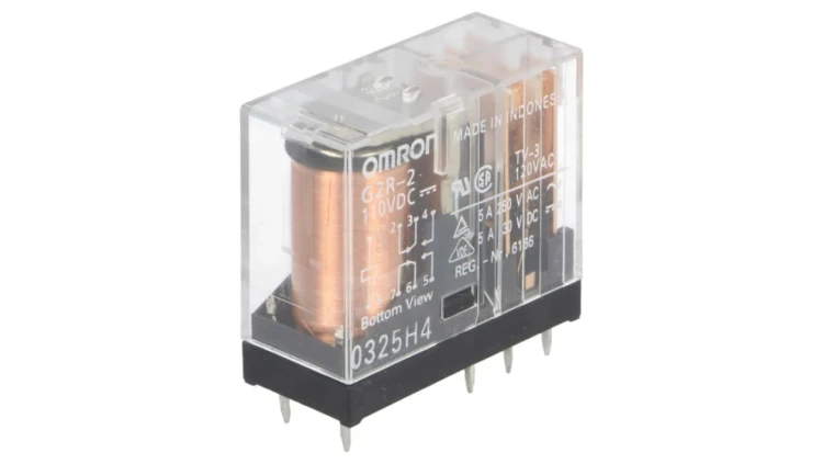 Przekaźnik elektromagnetyczny DPDT Ucewki 110VDC 5A/250VAC G2R-2 110VDC