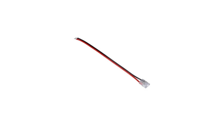 Złączka do taśmy led SMD/COB mono 8mm Multi taśma-przewód 15cm