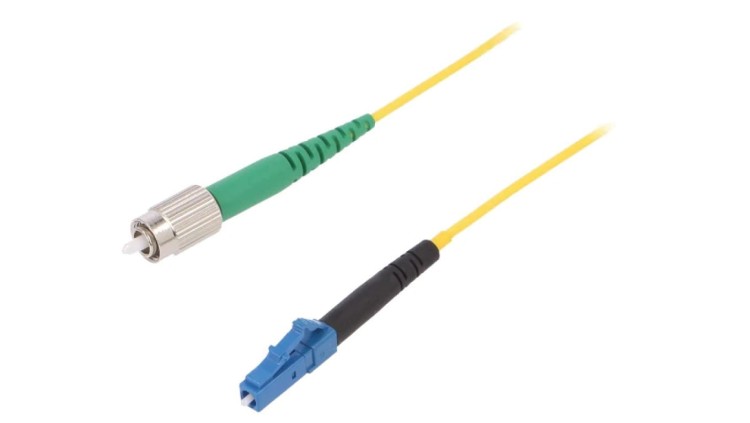 FIBRAIN-PATCH-047 Patch cord światłowodowy FC/APC,LC/UPC 1m Światłowód: 9/125um