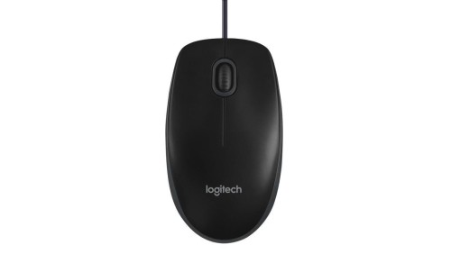 Mysz Logitech B100 910-003357 (optyczna 800 DPI kolor czarny)