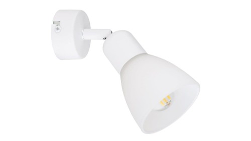 Spot reflektorek w kolorze białym na E14 MALTA 1 LP-877/1W WH Light Prestige