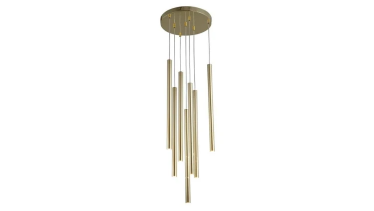 Lampa wisząca złota LUNGO 7 LP-894/7P GD Light Prestige