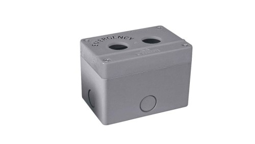 Obudowa kasety sterowniczej, Ø 22mm, 2-otworowa, IP65, RS PRO