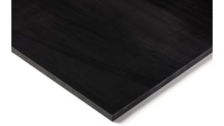 Arkusz tworzywa sztucznego Czarny, 500mm x 500mm x 16mm