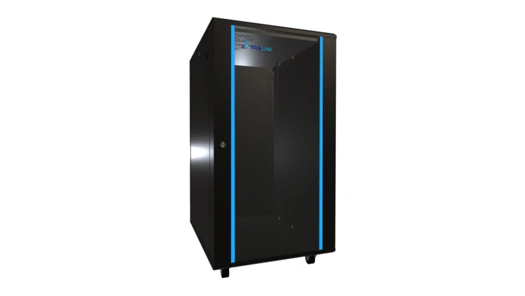 Szafa rack stojąca Extralink 22U 600x800 Czarna