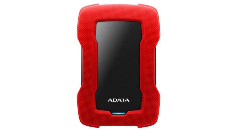 ADATA HDD HD330 2TB USB 3.1 BLACK RED