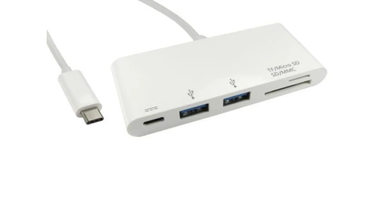 Hub USB USB 3.0 2 USB USB C, RS PRO