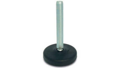Regulowane nóżki, Ø 40mm, M10, 105mm, 1000kg, RS PRO