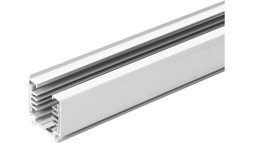 Szynoprzewód IP20 3-fazowy aluminiowy biały TRACK PROFILE 4W WHITE 2000mm GXTR007