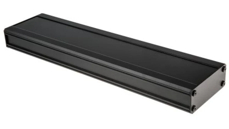 Obudowa radiatora Czarny IP40, 400 x 100 x 41mm, RS PRO
