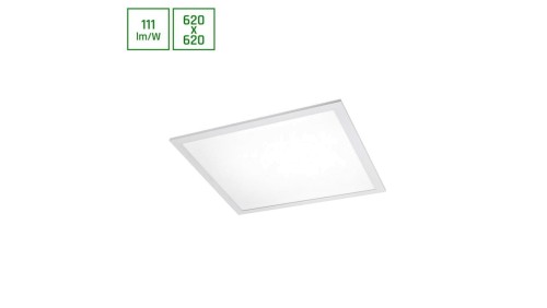 Panel LED ALGINE 35W 3900lm 6000K IK06 620x620x10mm biały