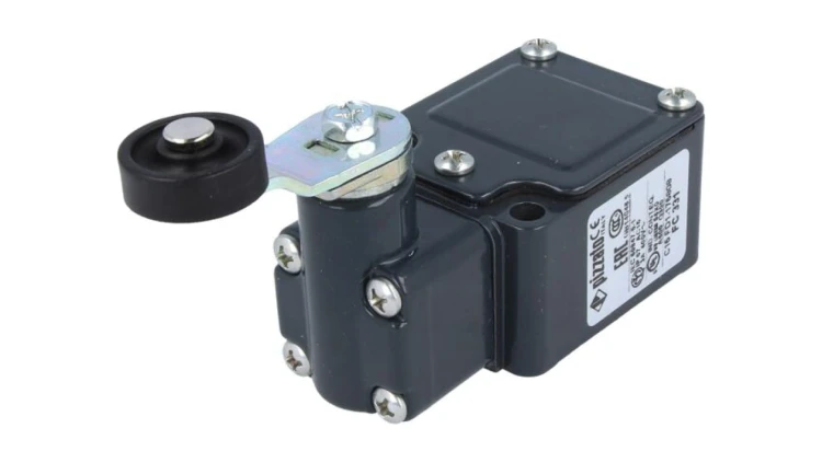 Wyłącznik krańcowy dźwignia R 40mm, rolka z tworzywa Ø20mm FC 331