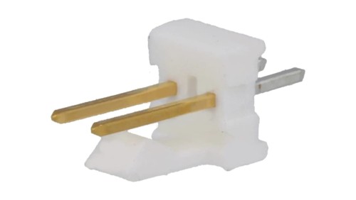 Gniazdo przewód-płytka męskie MTA-100 2,54mm 2-PIN THT 3-641126-2