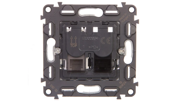 VALENA LIFE Mechanizm gniazda teleinformatycznego RJ11/RJ45 kat.6 UTP 753032