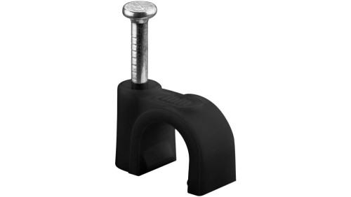 Obejma kablowa TechdatGeneralDiameterMET mm, czarny - średnica 7 mm