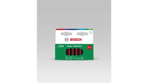 Baterie AAA 1,5V LR03 Super Alkaline Bosch zestaw 10sztLR03SA10B/00