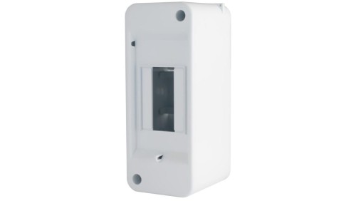 Rozdzielnica natynkowa S-2 1x2 moduły IP40 57x140x67,5mm bez drzwi INCOBEX