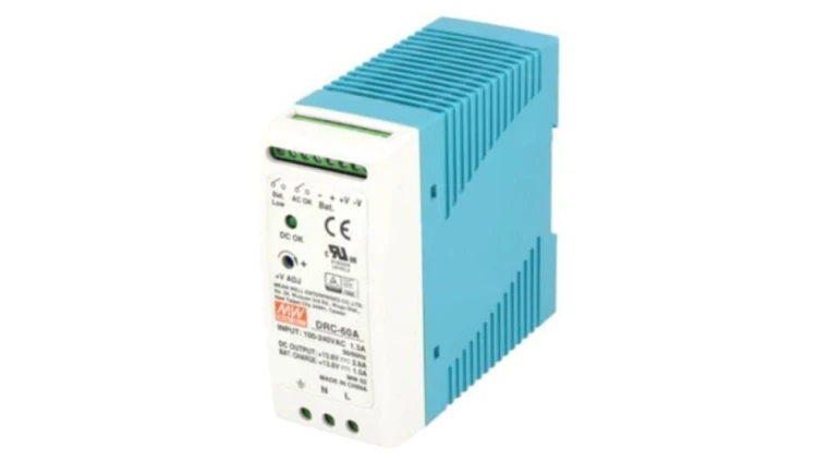 DRC-60A Zasilacz impulsowy, buforowy,na szynę DIN, 59,34W, 13,8VDC, 2,8A