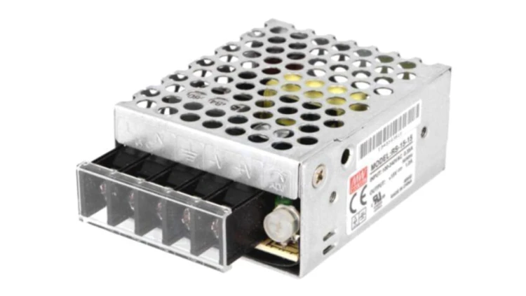 RS-15-15 Zasilacz impulsowy, do wbudowania,modułowy, 15W, 15VDC, 1A, OUT: 1