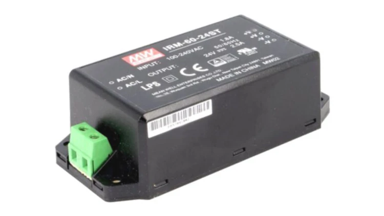 IRM-60-24ST Zasilacz impulsowy, do wbudowania,modułowy, 60W, 24VDC, 2500mA