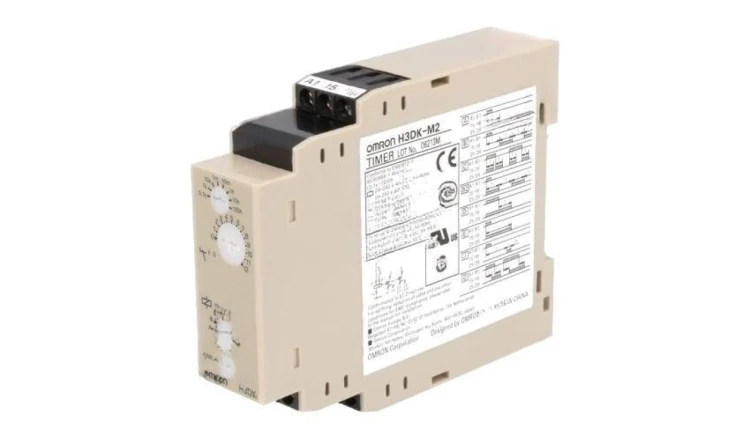 H3DK-M2 Przekaźnik czasowy 0,1s÷1200h DPDT 250VAC/5A Uzas: 24÷240VAC