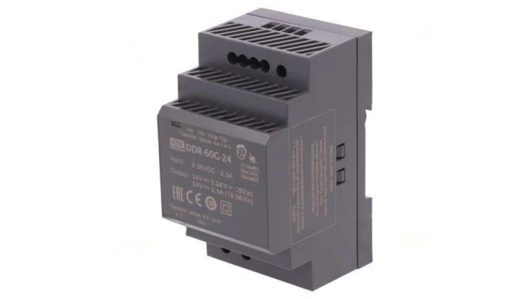 Przetwornica DC/DC 60W 9-36VDC 24VDC Iwyj 2, 5A DDR-60G-24