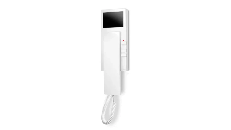OP-VM3v2 Monitor słuchawkowy Optima - ekran 3,5, kolor biały, zasilanie 15 VDC