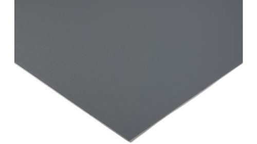 Arkusz tworzywa sztucznego Szary, 1000mm x 1000mm x 3mm