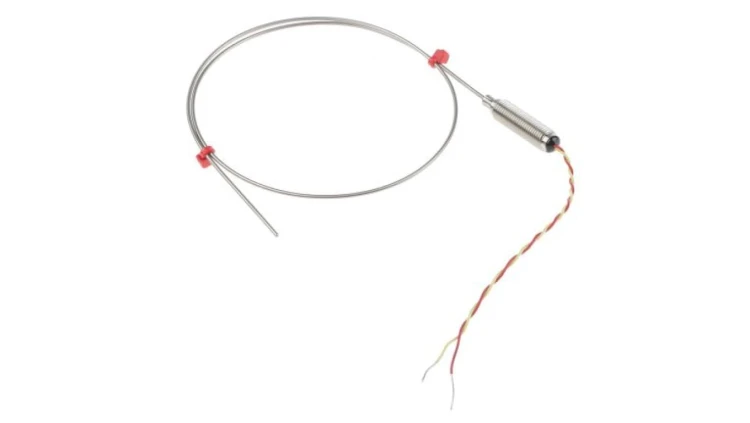 Termopara typ K do +1100C 500mm kabel 100mm, Stal nierdzewna ANSI
