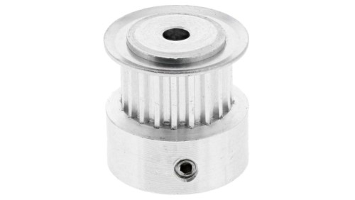 Koło pasowe rozrządu, materiał: Aluminium, stal powlekana cynkiem, Z: 20, otwór: 3mm, sz. paska: 6.35mm