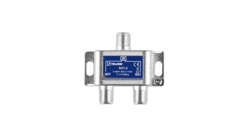 Rozgałęźnik TELMOR RCT-2 Splitter 2x1.2G