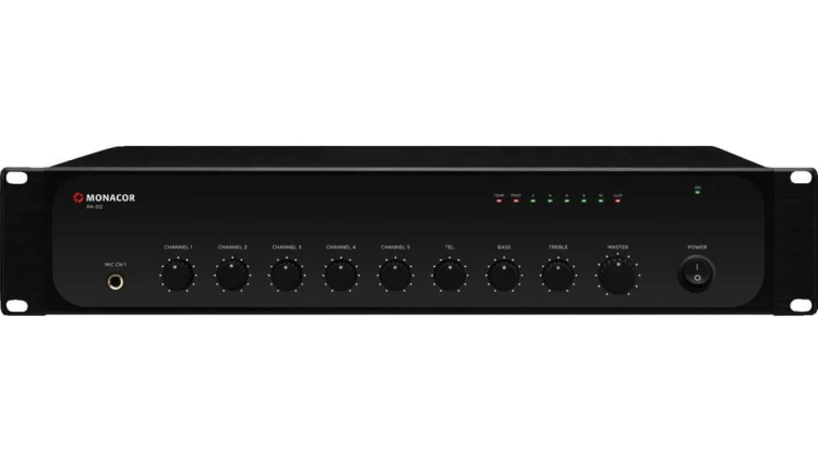 Wzmacniacz miksujący PA, mono, 120WRMS PA-312