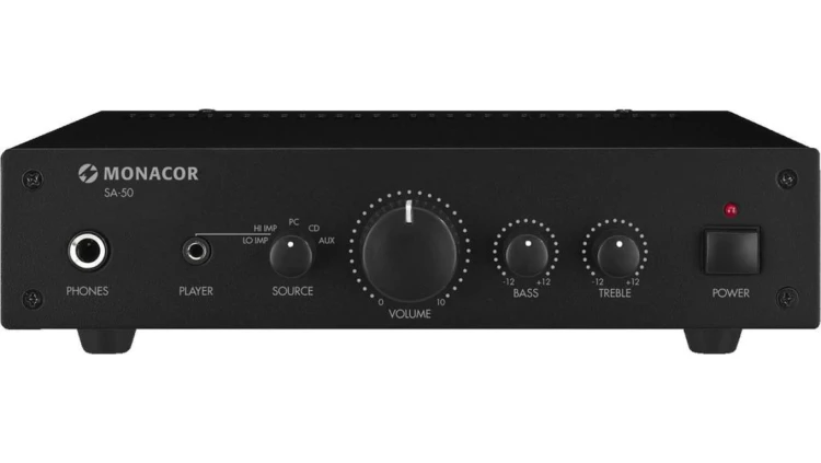 Kompaktowy wzmacniacz stereo, 25WRMS SA-50