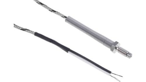 Termopara typ J do +400C 2m kabel 2m, Stal nierdzewna Zgodność z RoHS