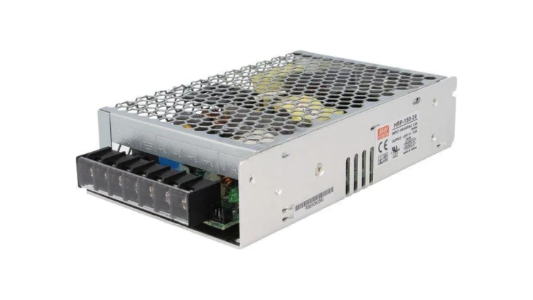 Zasilacz impulsowy do wbudowania modułowy: 156W / 24VDC / 6,5A HRP-150-24