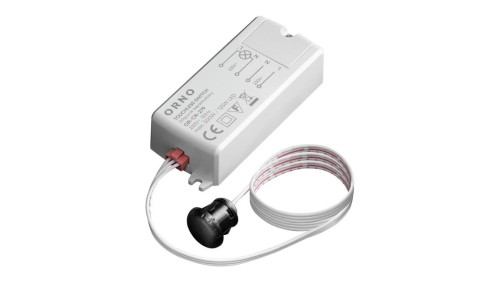 Czujnik zbliżeniowy automatyczny, włącznik bezdotykowy detektor natynkowy 500W 230V 5A o zasięgu działania 5-6 cm biały ORNO