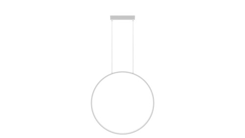 Lampa wisząca Mirror S koło – Nowoczesna elegancja z przełącznikiem barwy światła LP-999/1P S WH CCT Light Prestige