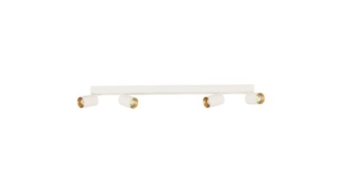 Lampa sufitowa Perugia 4xGU10 + 1xLED biała LP-0703/4C WH Light Prestige