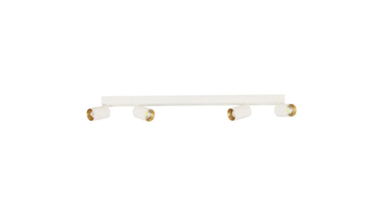 Lampa sufitowa Perugia 4xGU10 + 1xLED biała LP-0703/4C WH Light Prestige