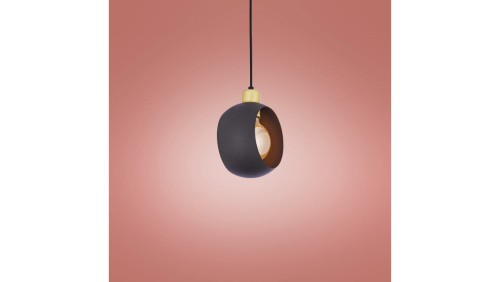 Lampa wisząca Ibros duża 24W CCT IP20 1xLED czarna LP-7001/1P 20 BK-93 24 CCT Light Prestige