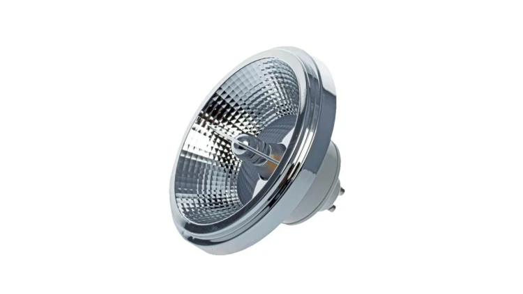 Żarówka ES111 GU10 LED 9W 4000K plastik+aluminium biało-srebrna Light Prestige