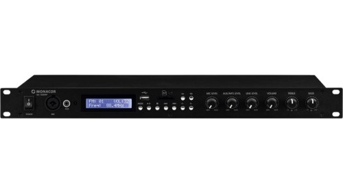 Wzmacniacz miksujący stereo, 130W z odtwarzaczem MP3, Bluetooth, tunerem FM, USB, czytnikiem kart SD/MMC SA-130DMP