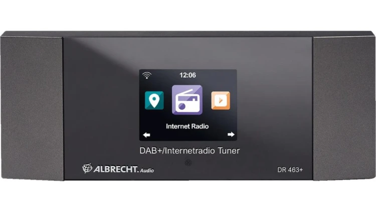 Tuner radia internetowego WLAN oraz FM i DAB+ z funkcją DLNA oraz Bluetooth DR-463 WLAN/FM/DAB+