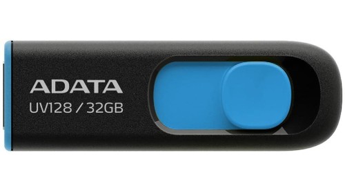 Adata Pendrive UV128 32GB USB 3.2 Gen1 czarno - niebieski