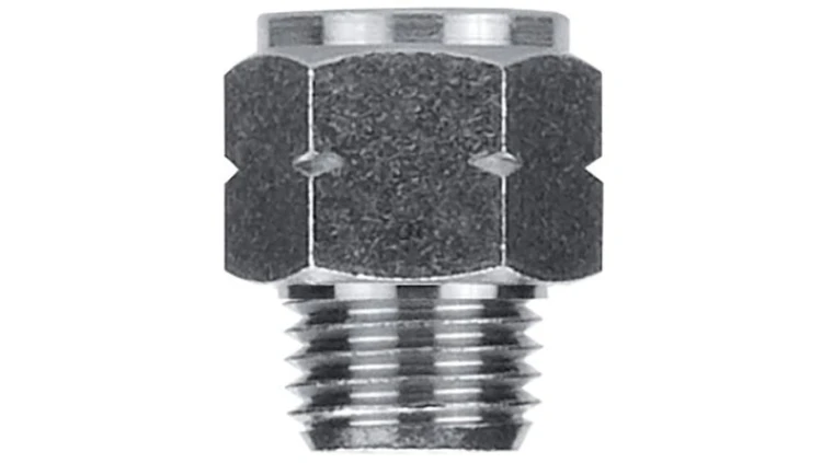 Adapter gwintowany typu przejściówka, 100 barów, złącze A: G 1/4 złącze B: NPT 1/4 Mosiądz 176-1118 /10szt./