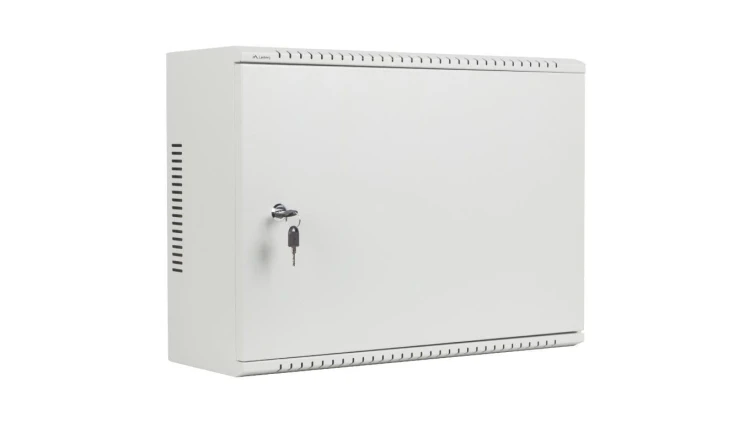 Szafa wisząca RACK 19 4U+3U+ DIN typu skrzynka uniwersalna 540x200mm szara CATV Lanberg