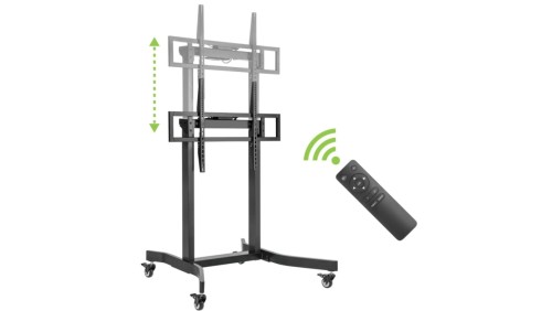 Stojak mobilny TV 55-100 do 120kg elektryczny z pilotem ICA-TR68M