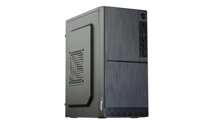 Obudowa Micro ATX Akyga AK35BK 2x USB 2.0 czarna bez PSU