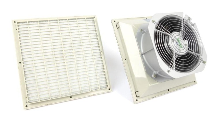 Wentylator do rozdzielnic i szaf sterowniczych 360/390m3/h 230VAC 323x323 FKL6626.230