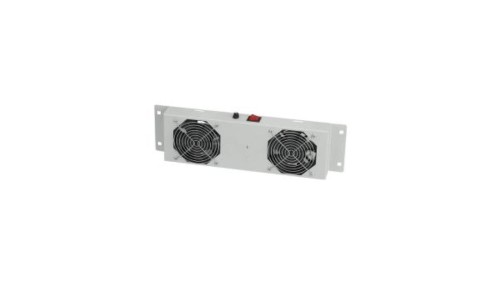 MIRSAN Wentylator z termostatem analogowym ( 2x wentylator ) czarny ( seria GTN/GTV/GTS )